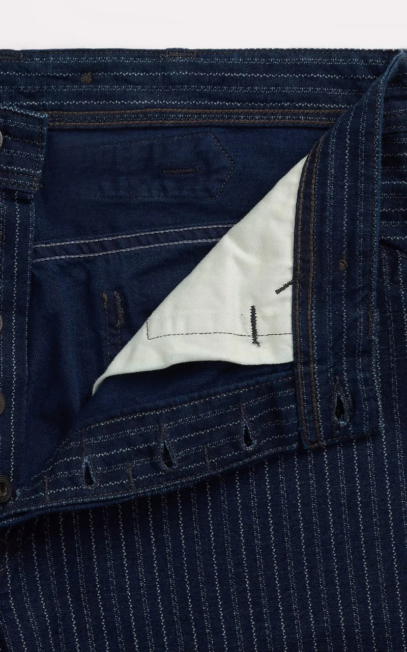 RRL Vintage 5-Pocket Indigo Twill Trouser Indigo Rinse - Image 3