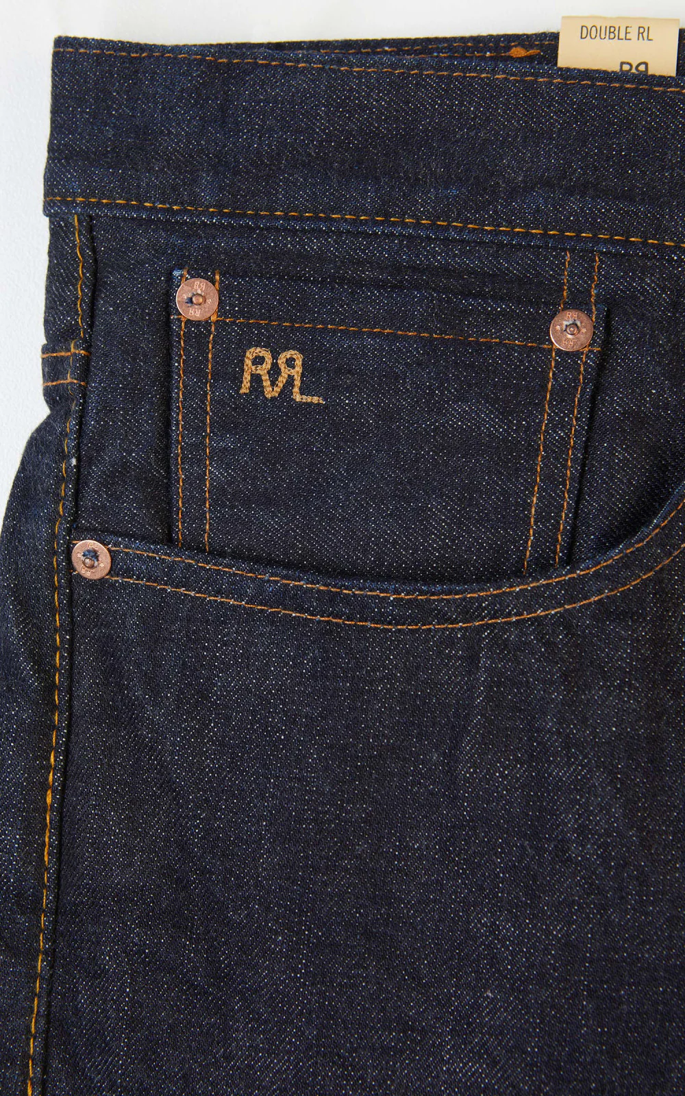 RRL Vintage 5-Pocket Jean East-West Selvedge Indigo - Image 6