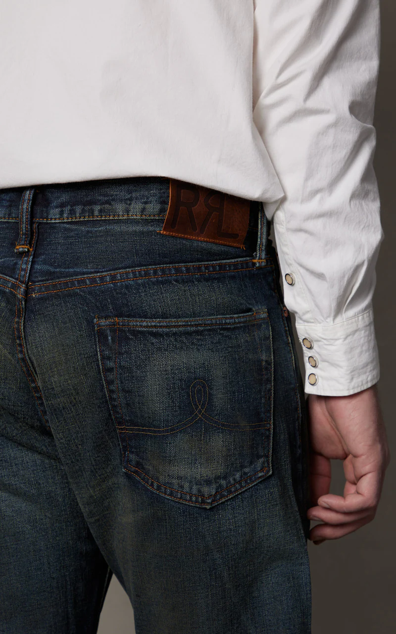 RRL Vintage 5-Pocket Jean Givins Wash - Image 8