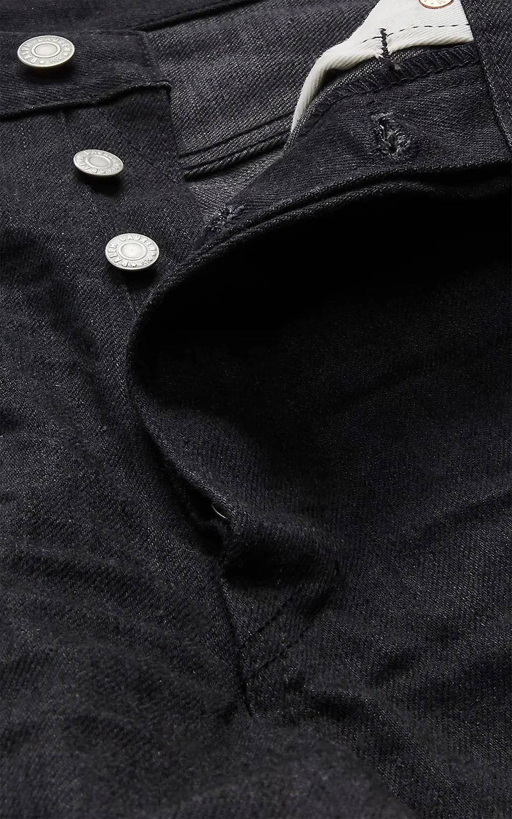 RRL Vintage 5-Pocket Jean New Black On Black - Image 11