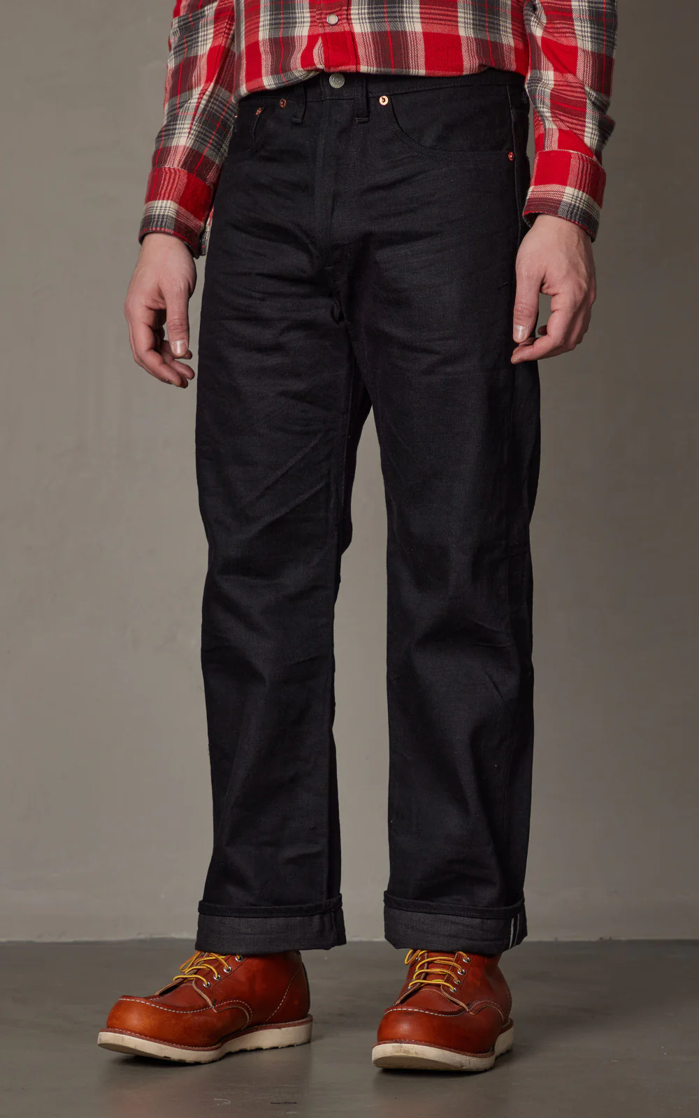 RRL Vintage 5-Pocket Jean New Black On Black - Image 3