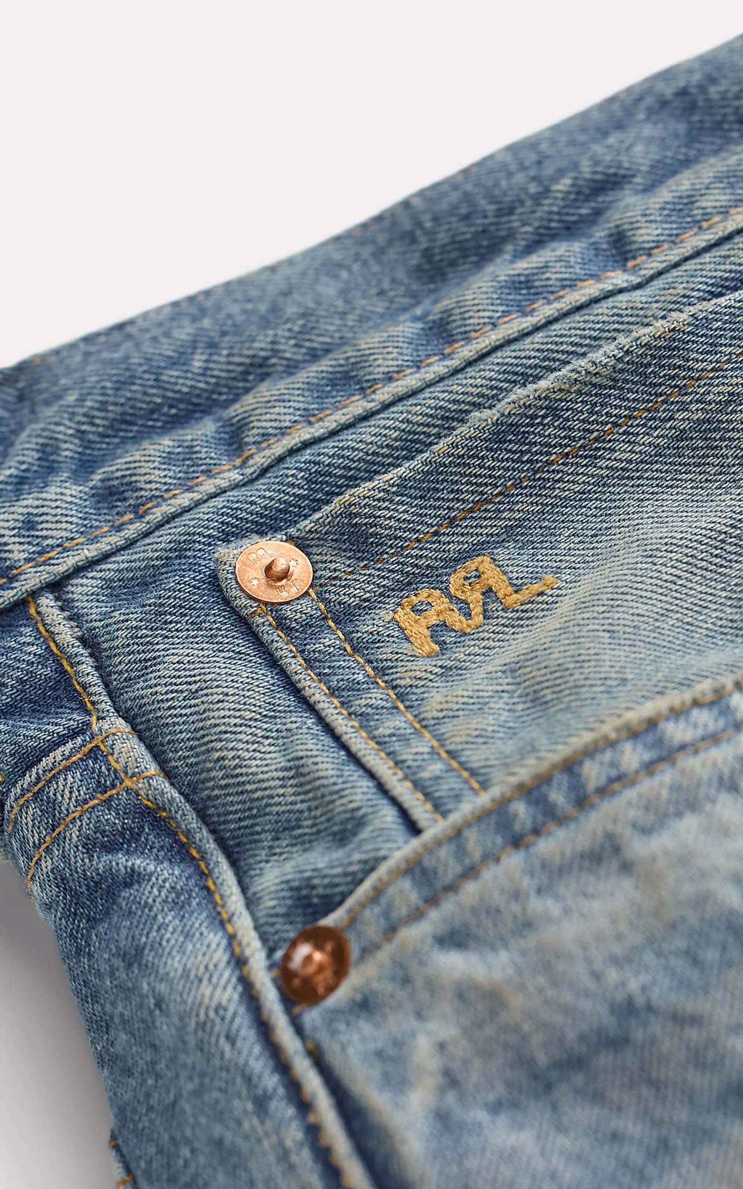 RRL Vintage 5-Pocket Selvedge Jean Midlands Wash - Image 3