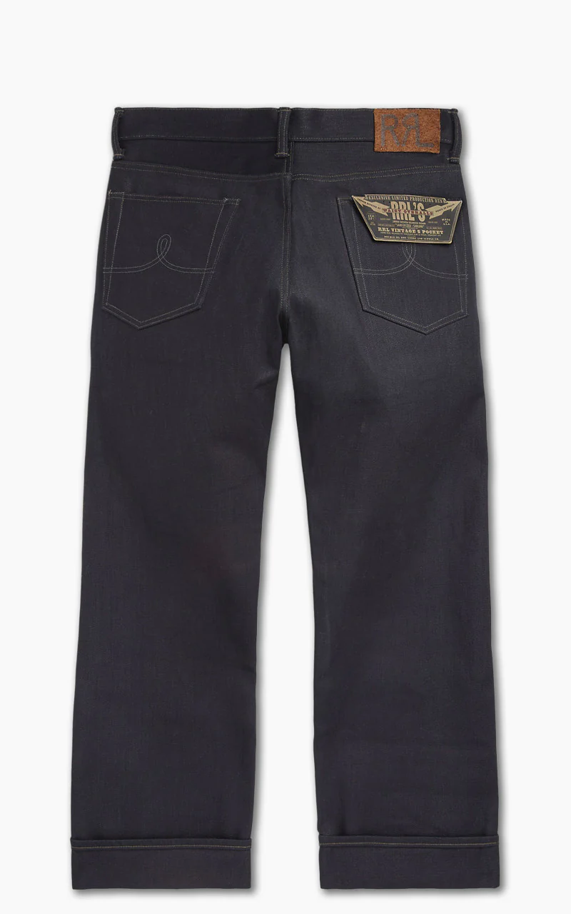 RRL Vintage 5-Pocket Selvedge Rigid Jeans Limited Indigo - Image 2