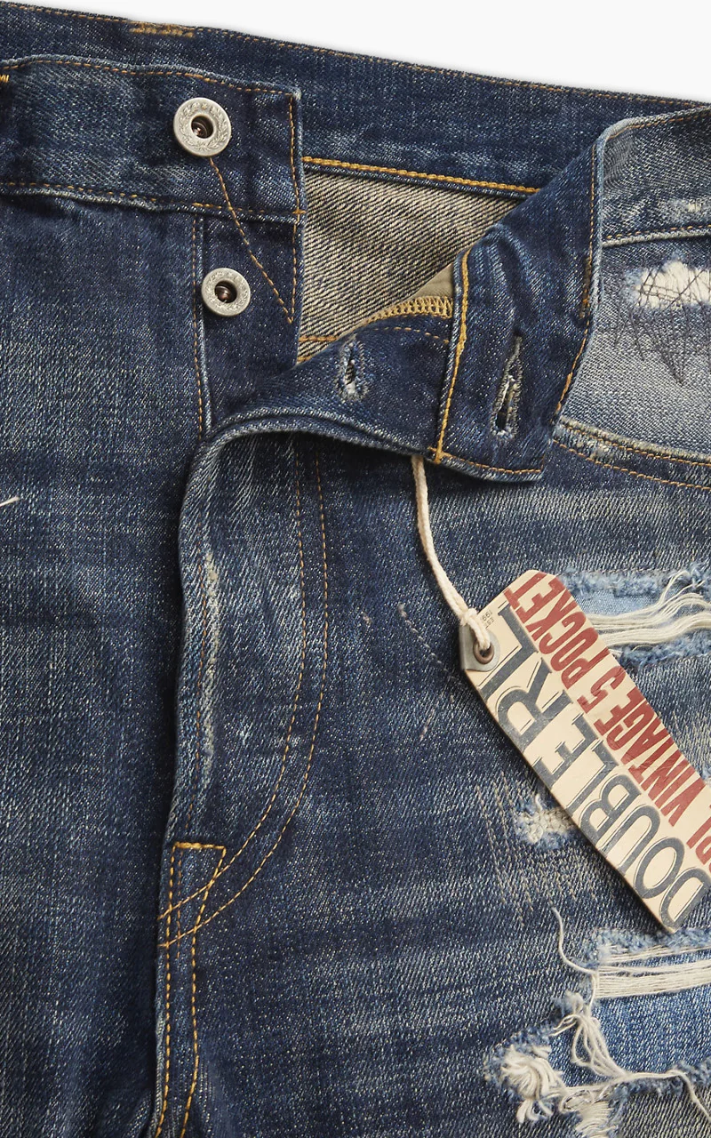 RRL Vintage Five-Pocket Fit Repaired Jean Sumter Wash - Image 3