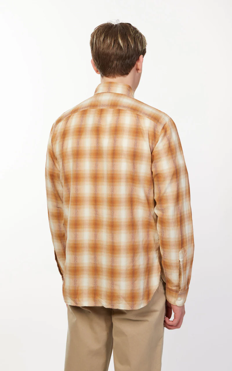 RRL Work Shirt Tan/Cream - Image 6
