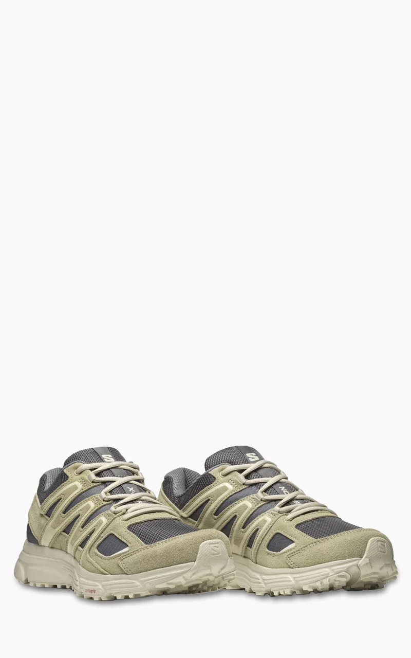 Salomon X-Mission 4 Suede Pewter/Moss Gray/Moth - Image 2