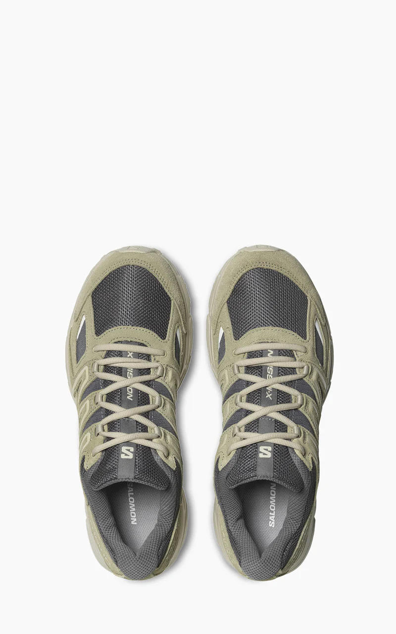 Salomon X-Mission 4 Suede Pewter/Moss Gray/Moth - Image 3