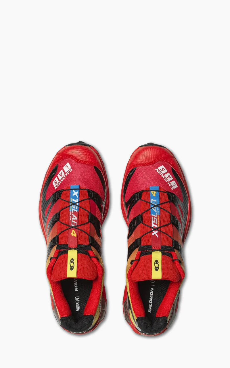 Salomon XT-4 OG Fiery Red/Black/Empire Yellow - Image 3