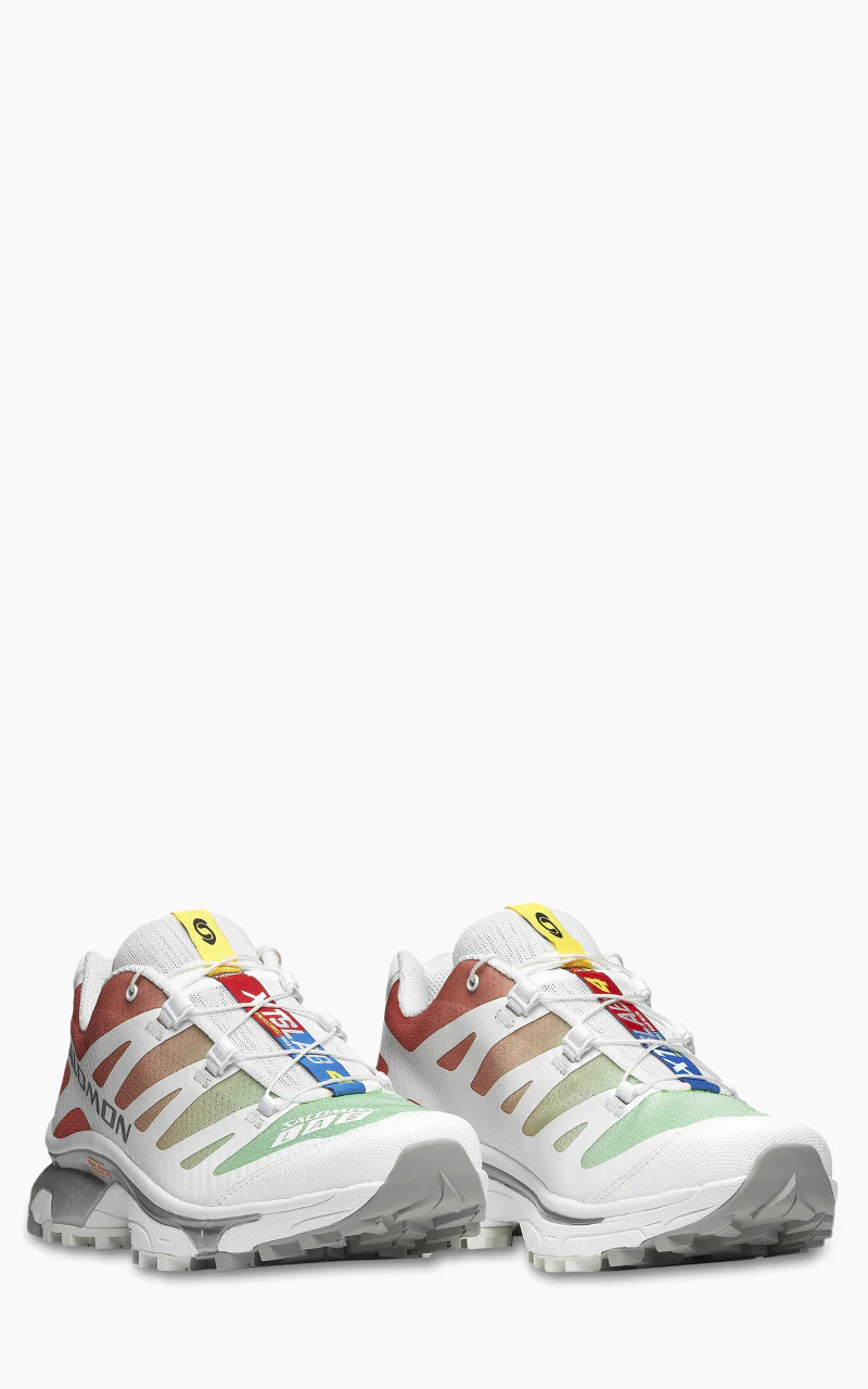 Salomon XT-4 OG White/Green Ash/Coral - Image 2