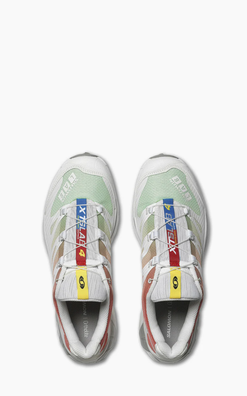Salomon XT-4 OG White/Green Ash/Coral - Image 3