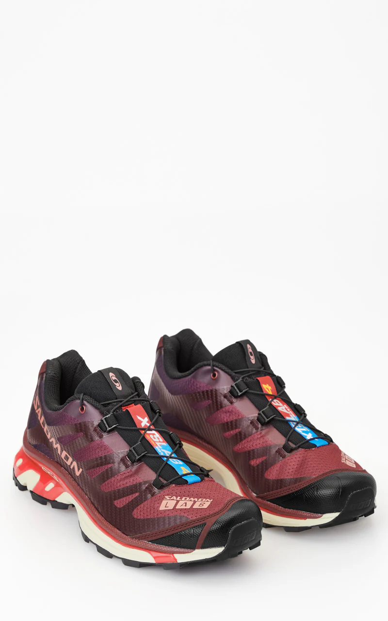 Salomon XT-4 Sneakers Bitter Chocolate/Mocha Mousse/Fierry Red - Image 2