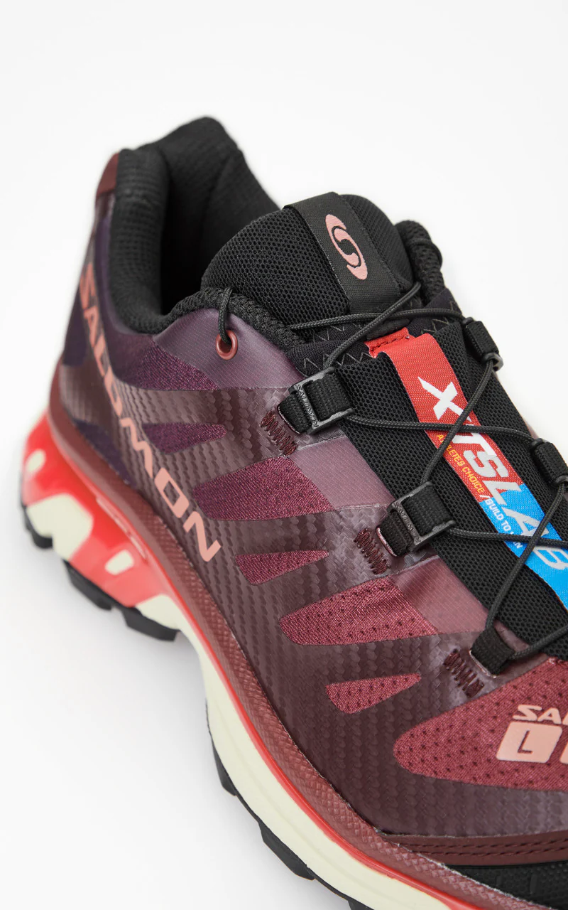 Salomon XT-4 Sneakers Bitter Chocolate/Mocha Mousse/Fierry Red - Image 3