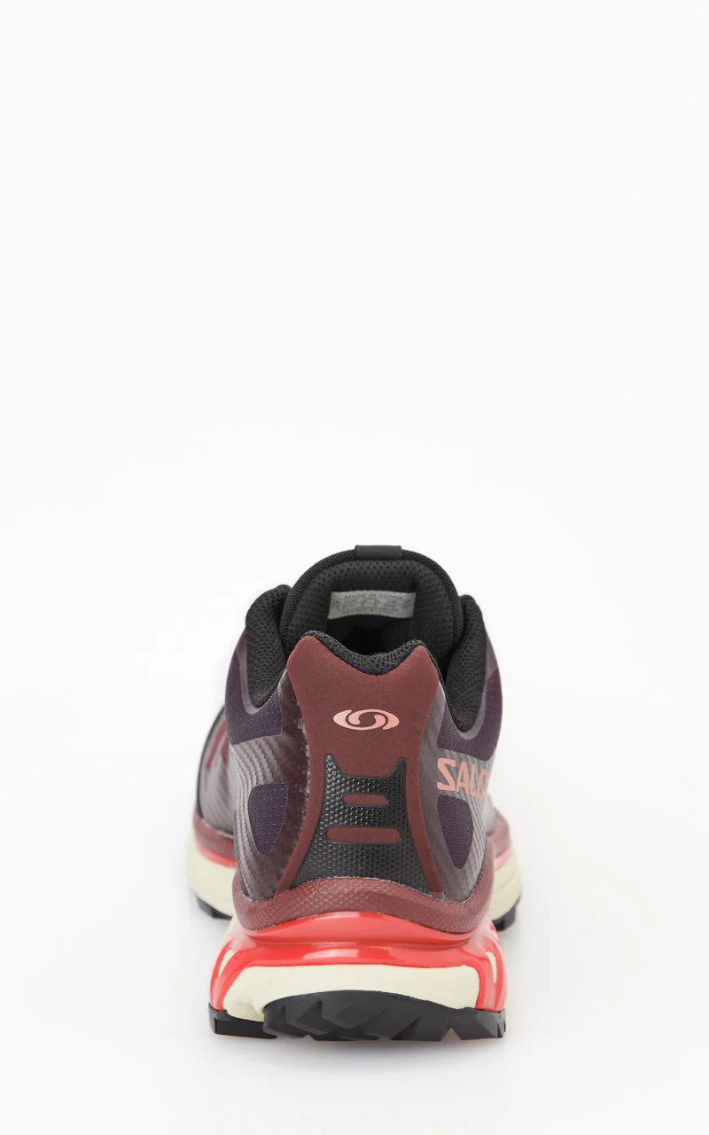 Salomon XT-4 Sneakers Bitter Chocolate/Mocha Mousse/Fierry Red - Image 4