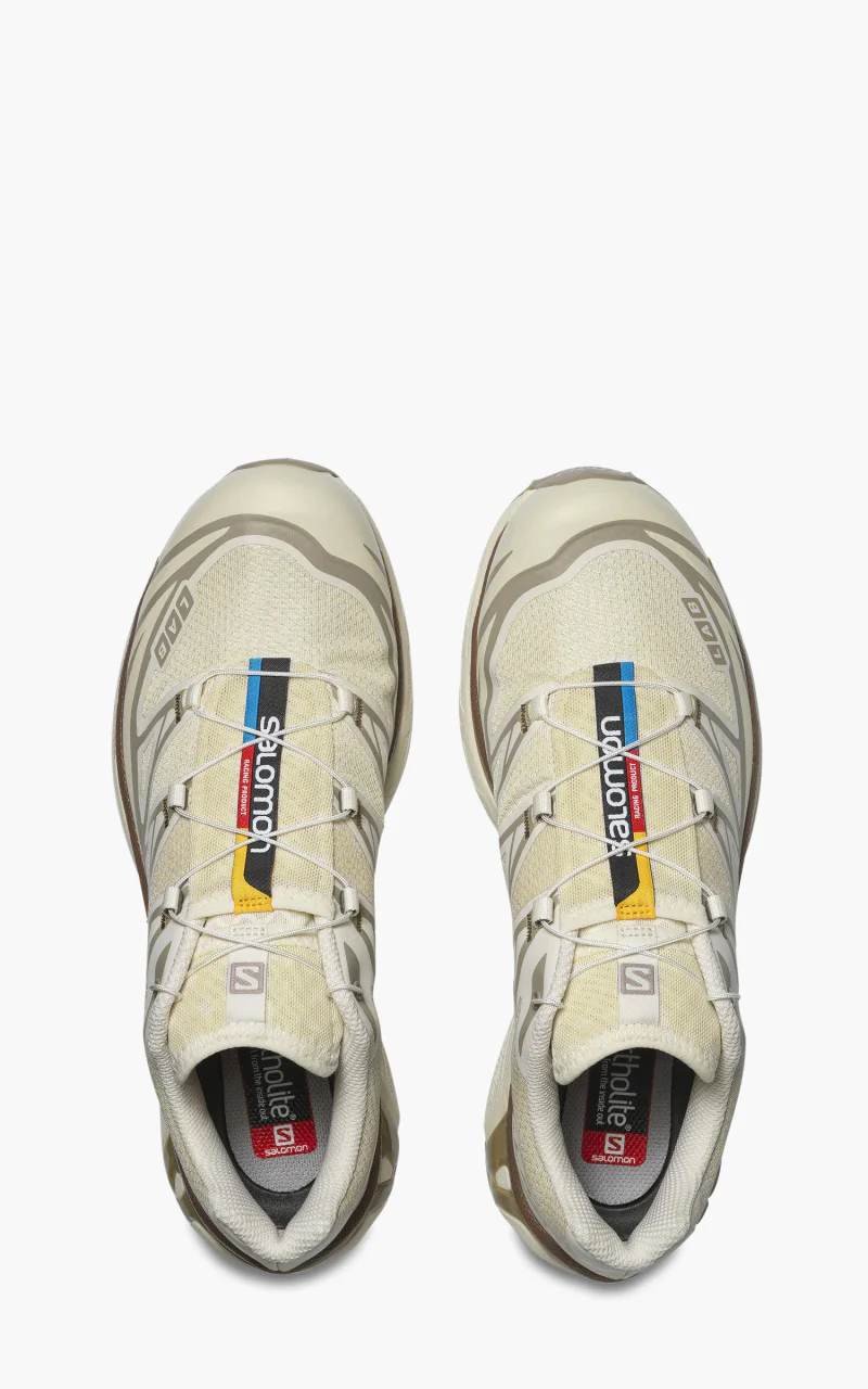 Salomon XT-6 Sneakers Turtledove/Vintage Khaki/Kelp - Image 2