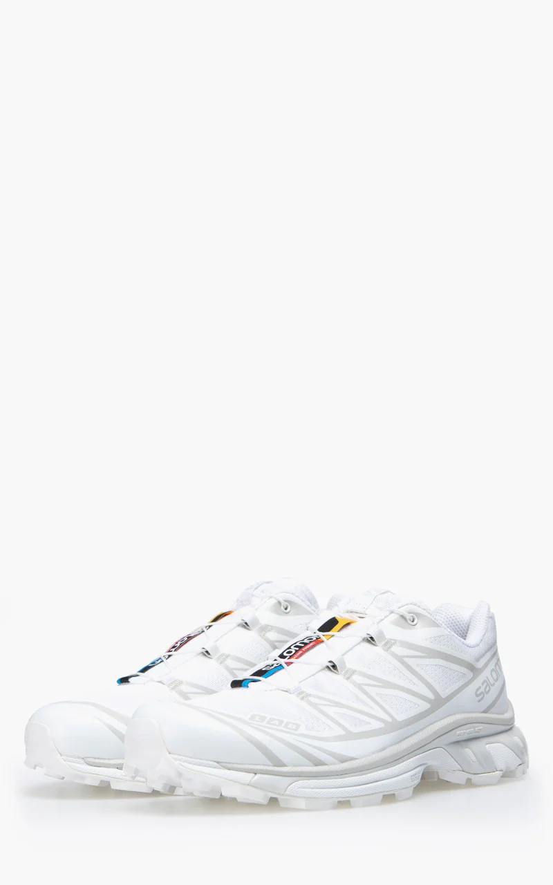Salomon XT-6 White/White/Lunar Rock - Image 3