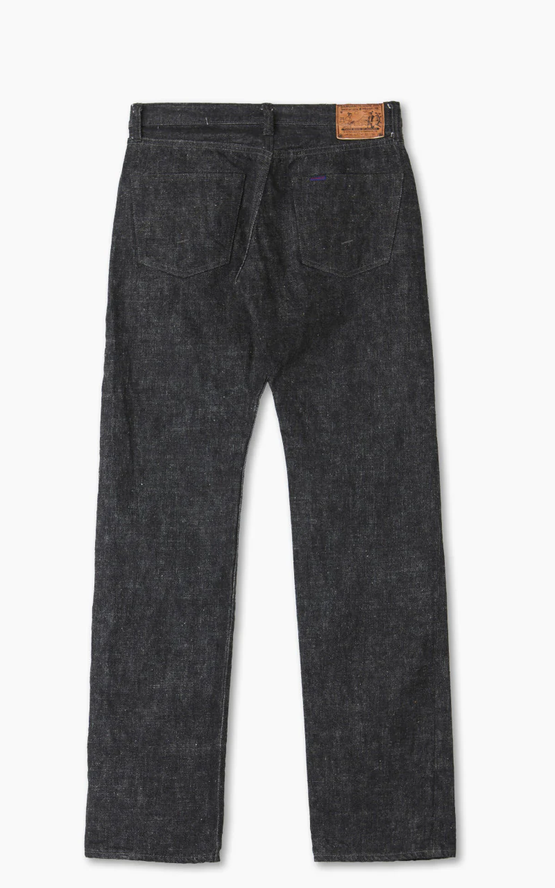 Samurai Jeans S5000BK II Zero Straight Fit Jeans Black 17oz - Image 3