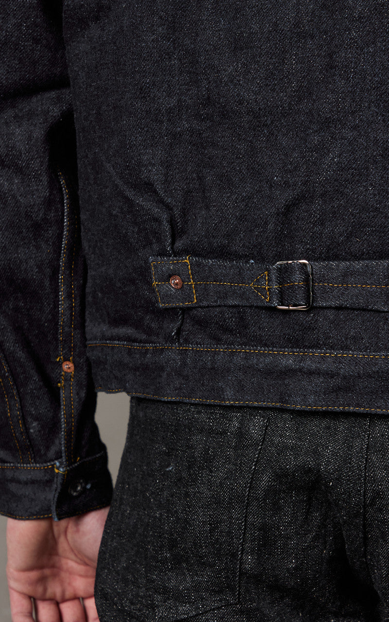 Samurai Jeans S551XX25OZ-25TH Selvedge Jacket Indigo 25oz - Image 6