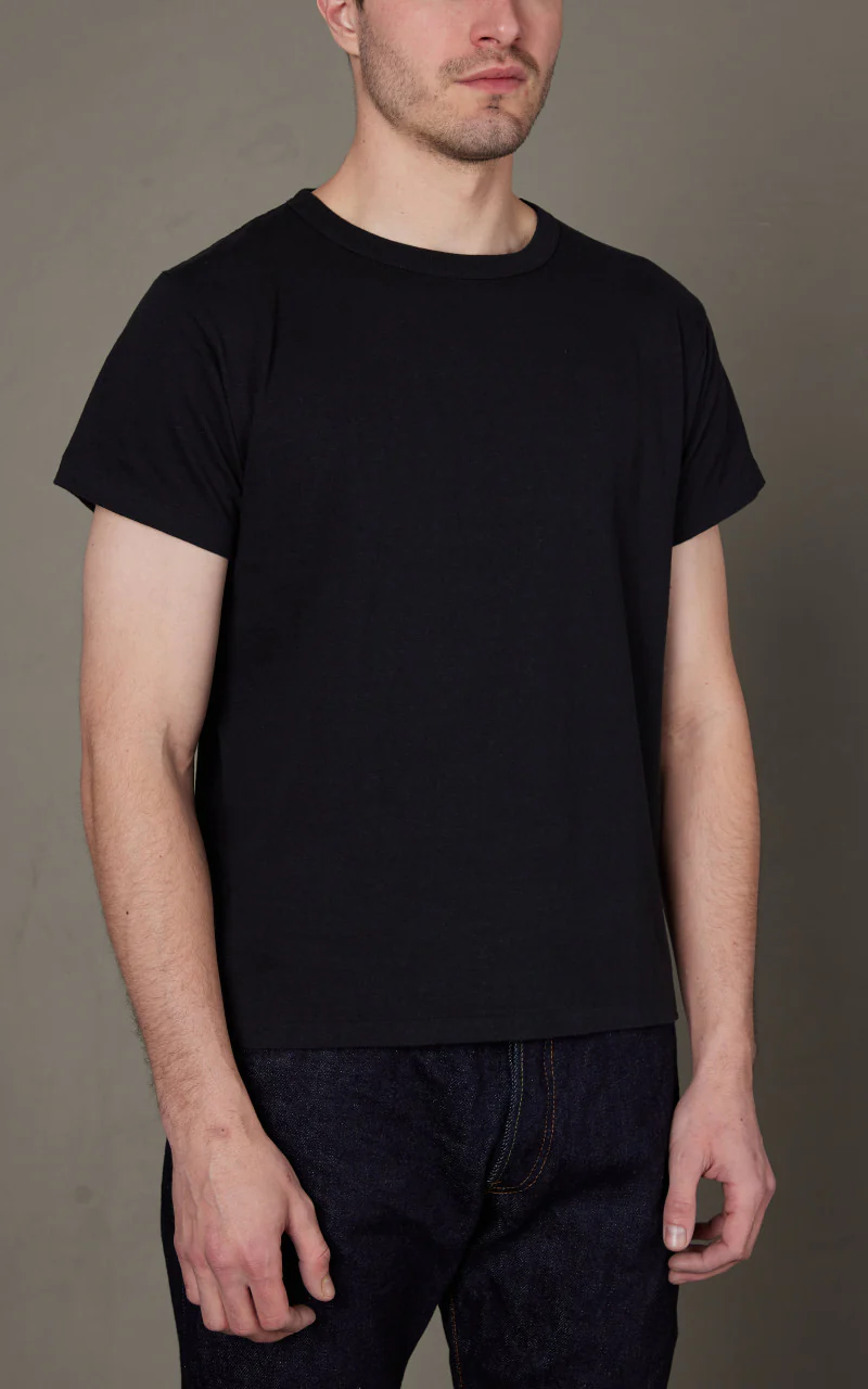 Samurai Jeans SJ2PST-Crew Plain Crew Neck 2-Pack T-Shirt Black - Image 3