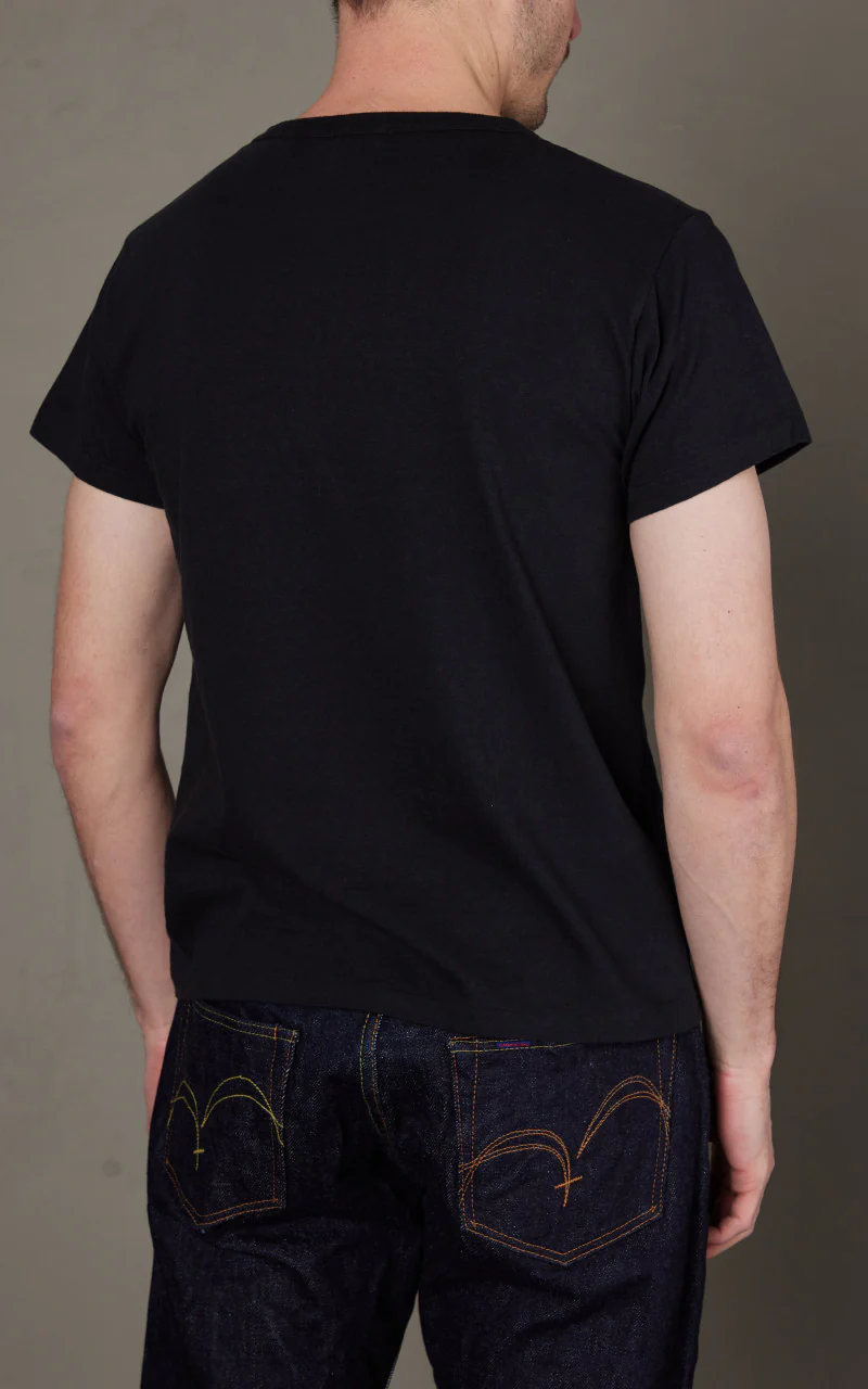 Samurai Jeans SJ2PST-Crew Plain Crew Neck 2-Pack T-Shirt Black - Image 5