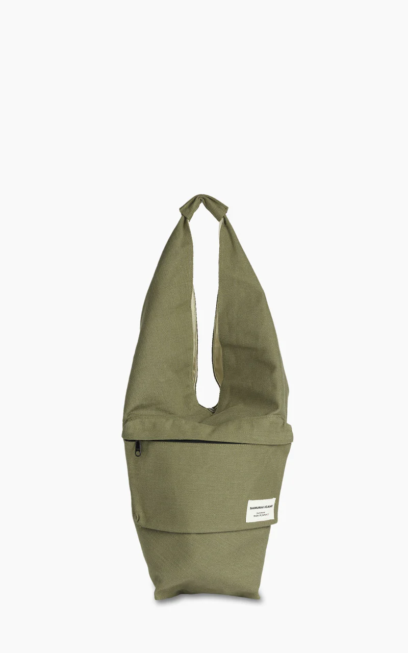Samurai Jeans SJAZB23 Azuma Bag Olive - Image 3