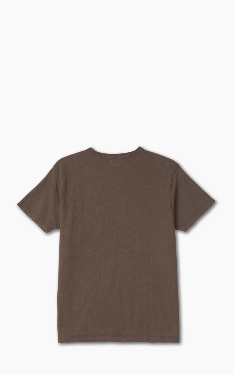 Samurai Jeans SJST-SC03 Japanese Cotton Made Pocket Tee Kuri Dark - Image 3