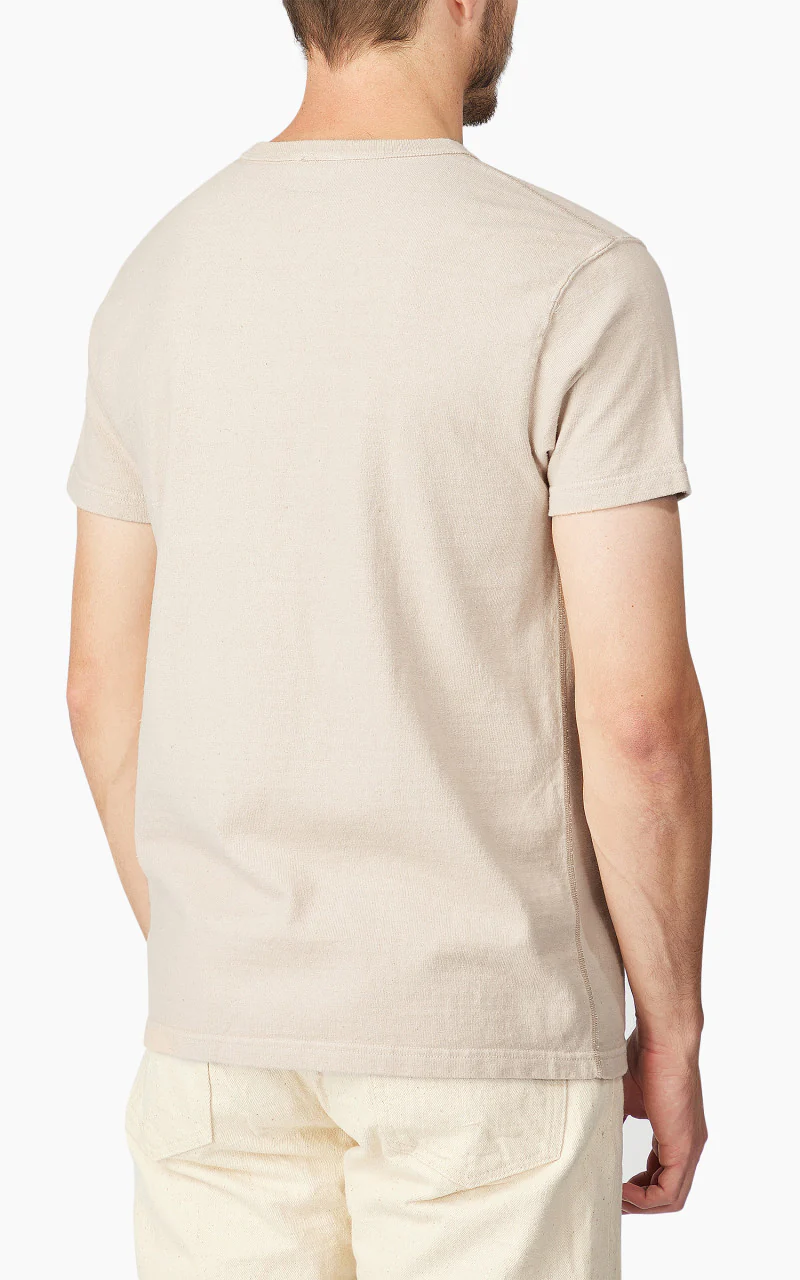 Samurai Jeans SJST-SC03 Japanese Cotton Made Pocket Tee Kuri Light - Image 6