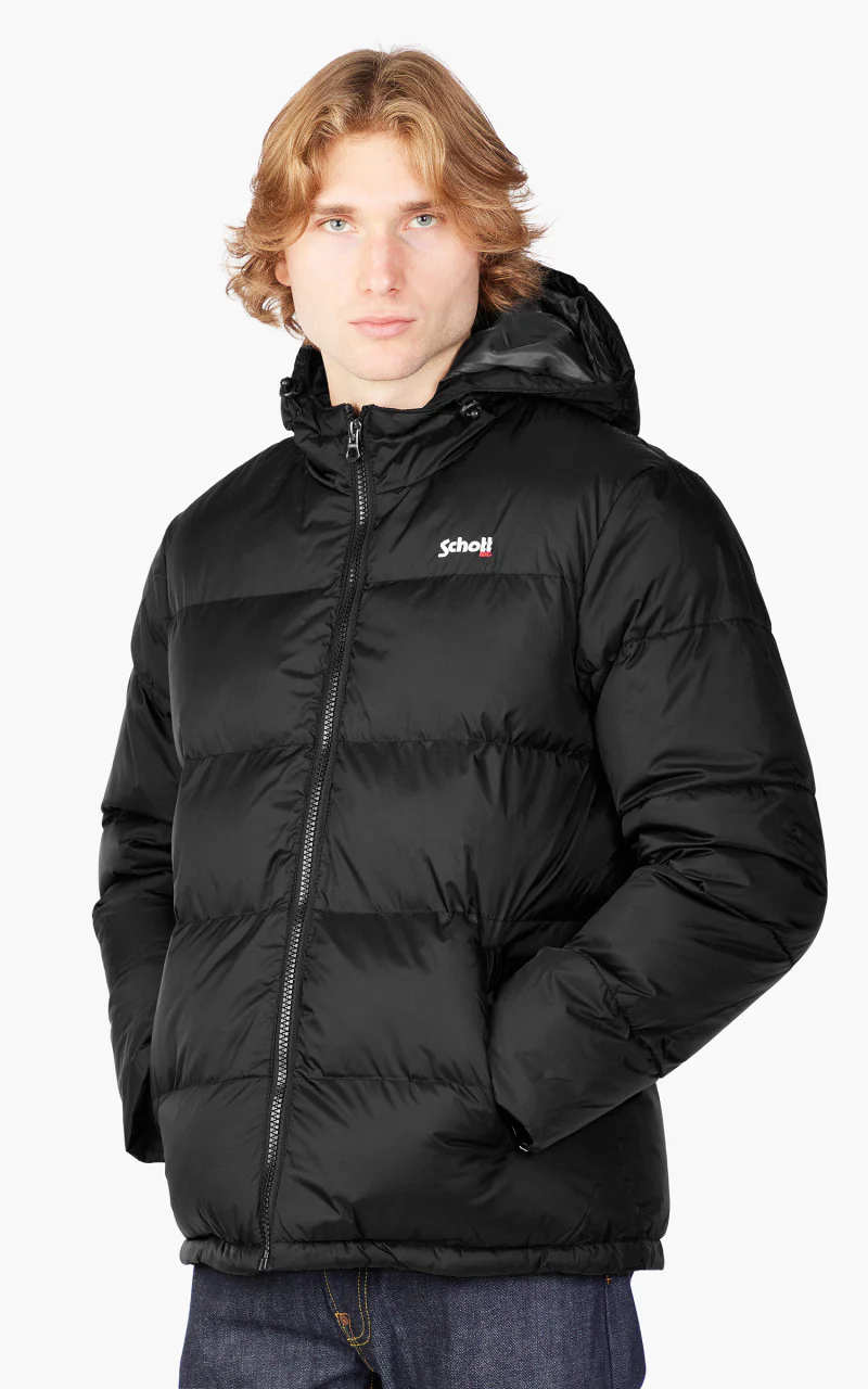 Schott NYC IDAHO2 Puffer Jacket Black - Image 2
