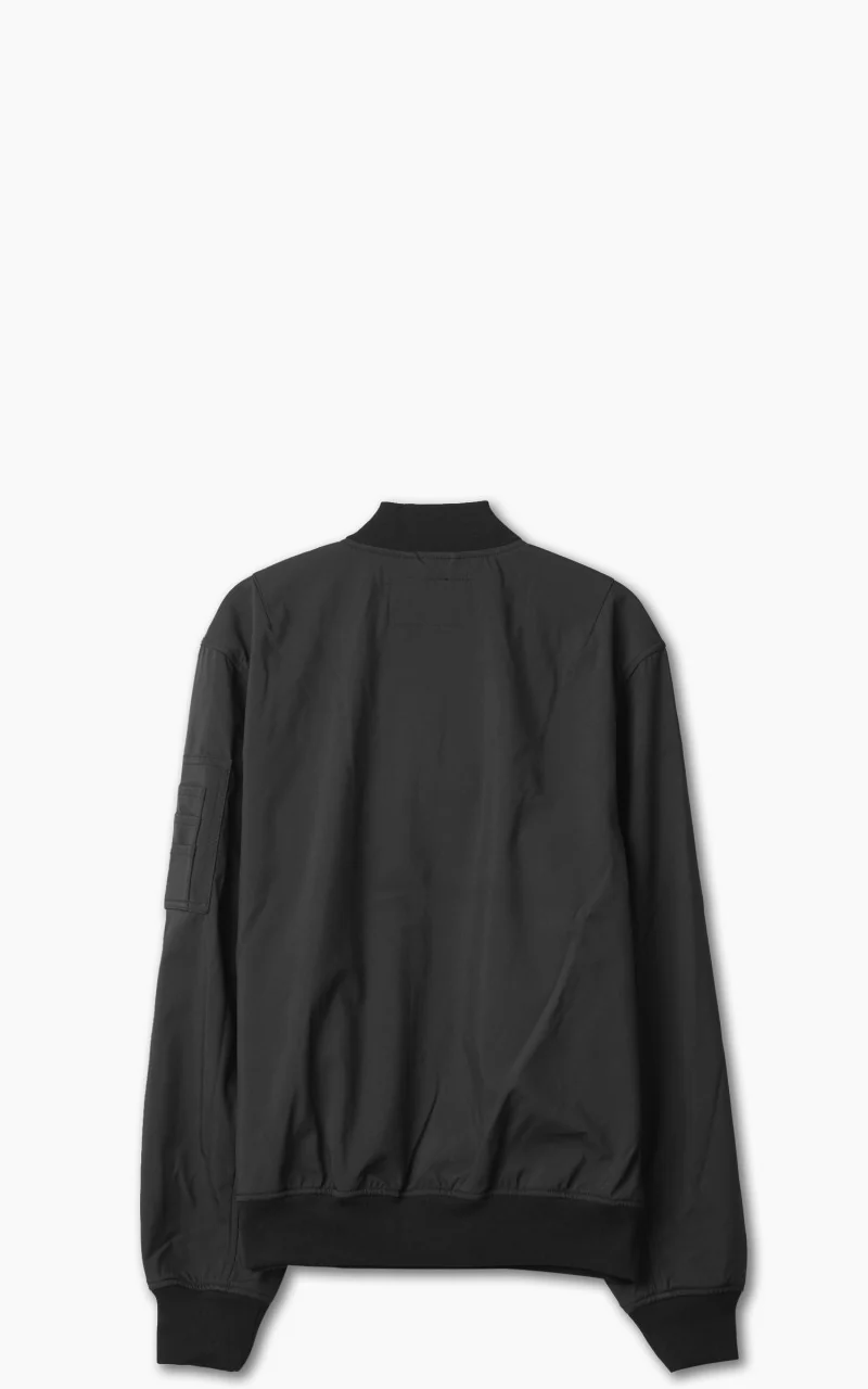 Schott NYC Kyson Bomber Jacket Black - Image 3