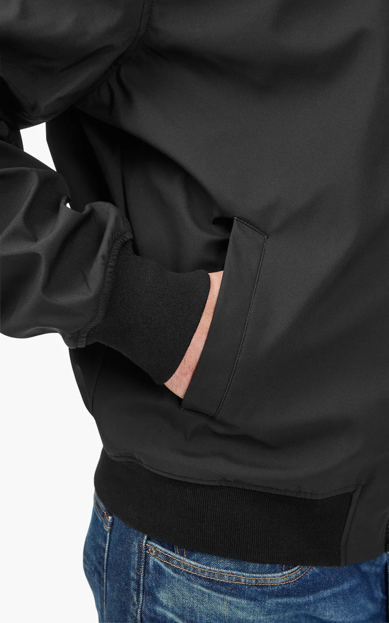Schott NYC Kyson Bomber Jacket Black - Image 7