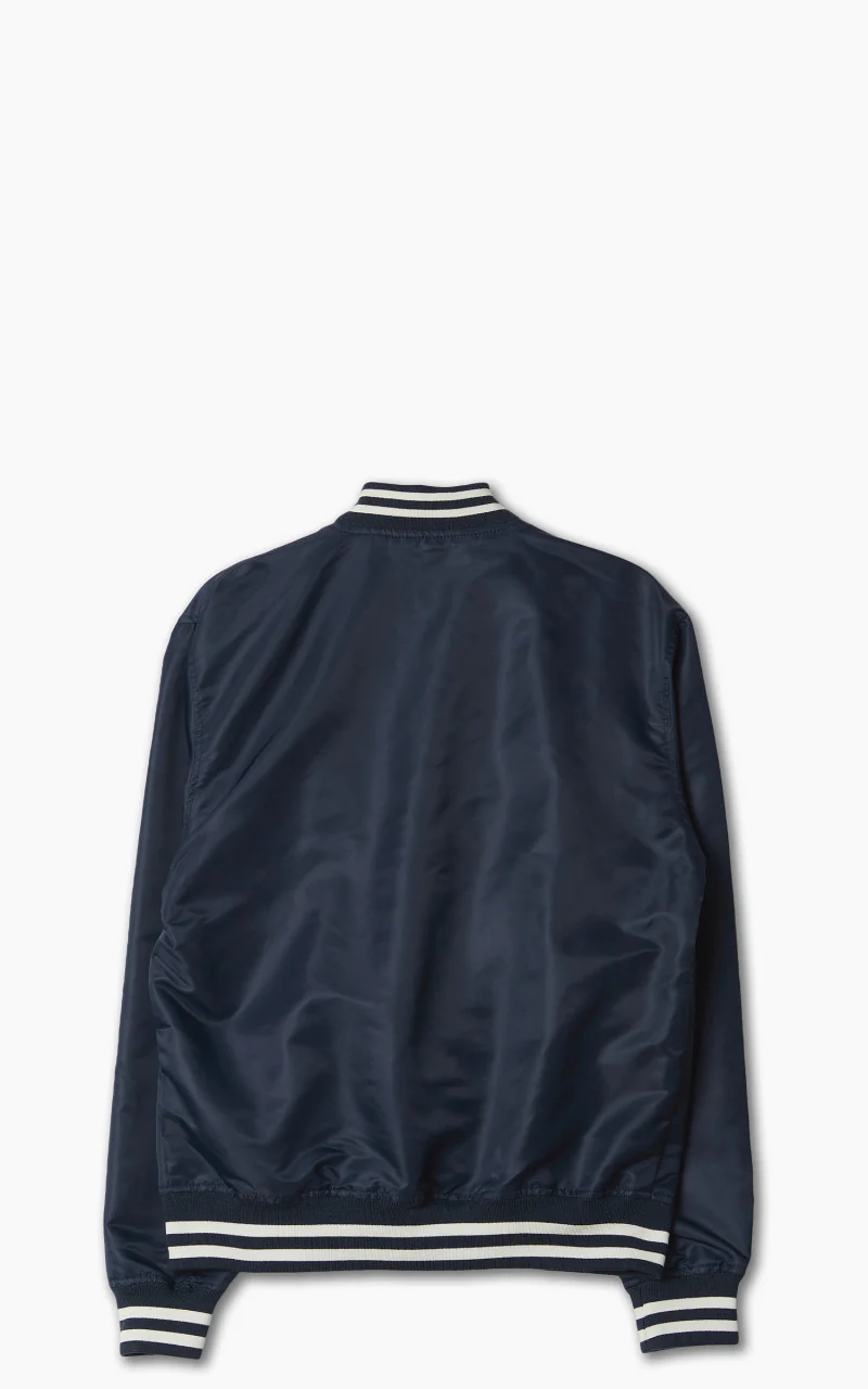 Schott NYC Princeton1 Varsity Jacket Midnight - Image 4