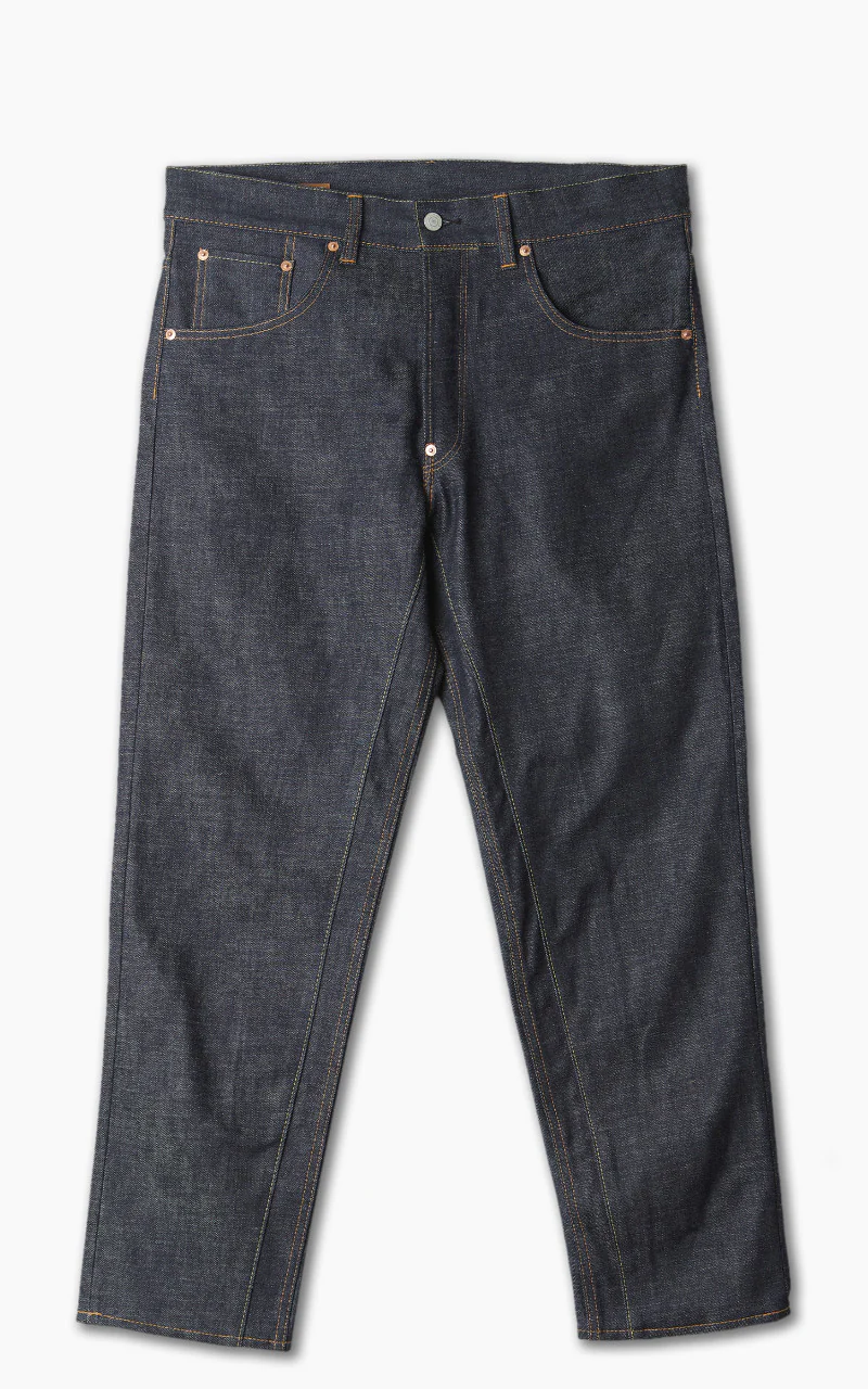 Scye Selvedge Denim Peg Top Jeans Indigo