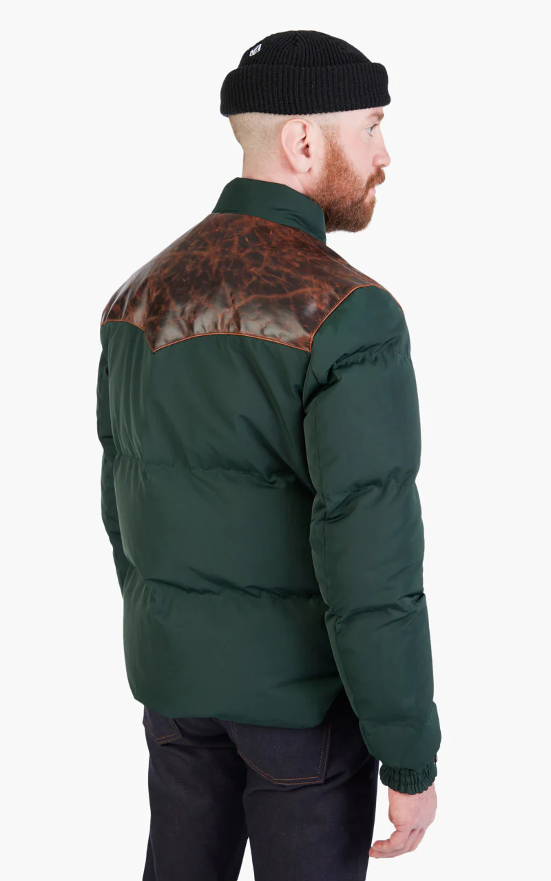 Shangri-La Heritage Bivacco Western Down Jacket Forest Green - Image 5