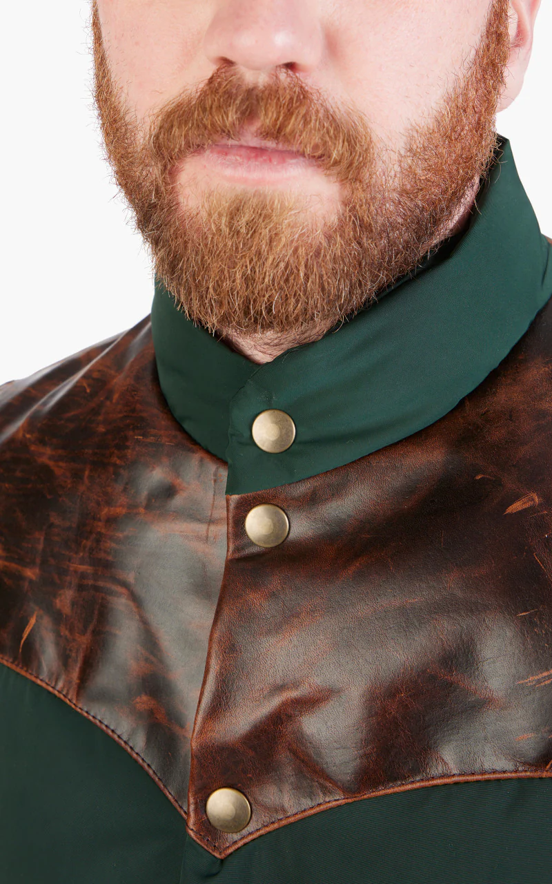 Shangri-La Heritage Bivacco Western Down Jacket Forest Green - Image 7