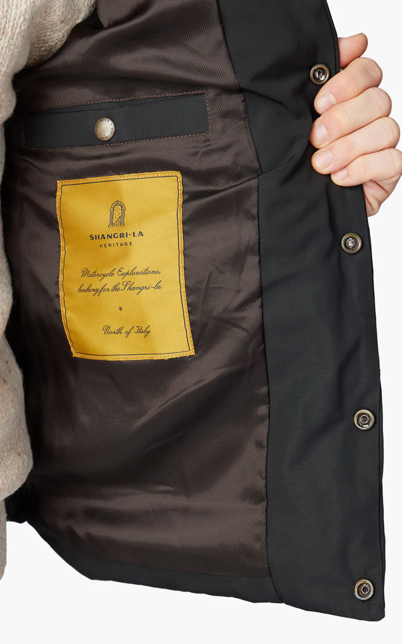 Shangri-La Heritage Bivacco Western Down Vest Black - Image 7