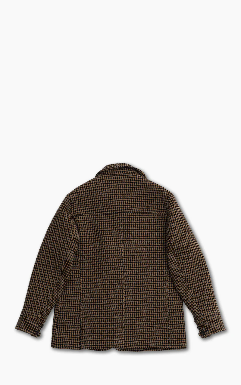 Shangri-La Heritage Enzo Wool Car Coat Pied de Poule - Image 7