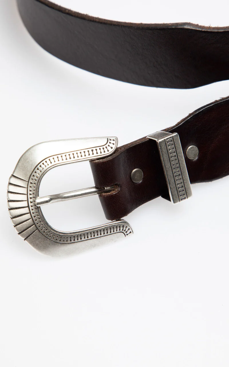 Shangri-La Heritage Rodeo Western Belt Testa di Moro - Image 3