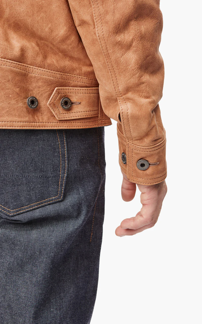 Shangri-La Heritage Terracotta Western Jacket Nubuck - Image 5