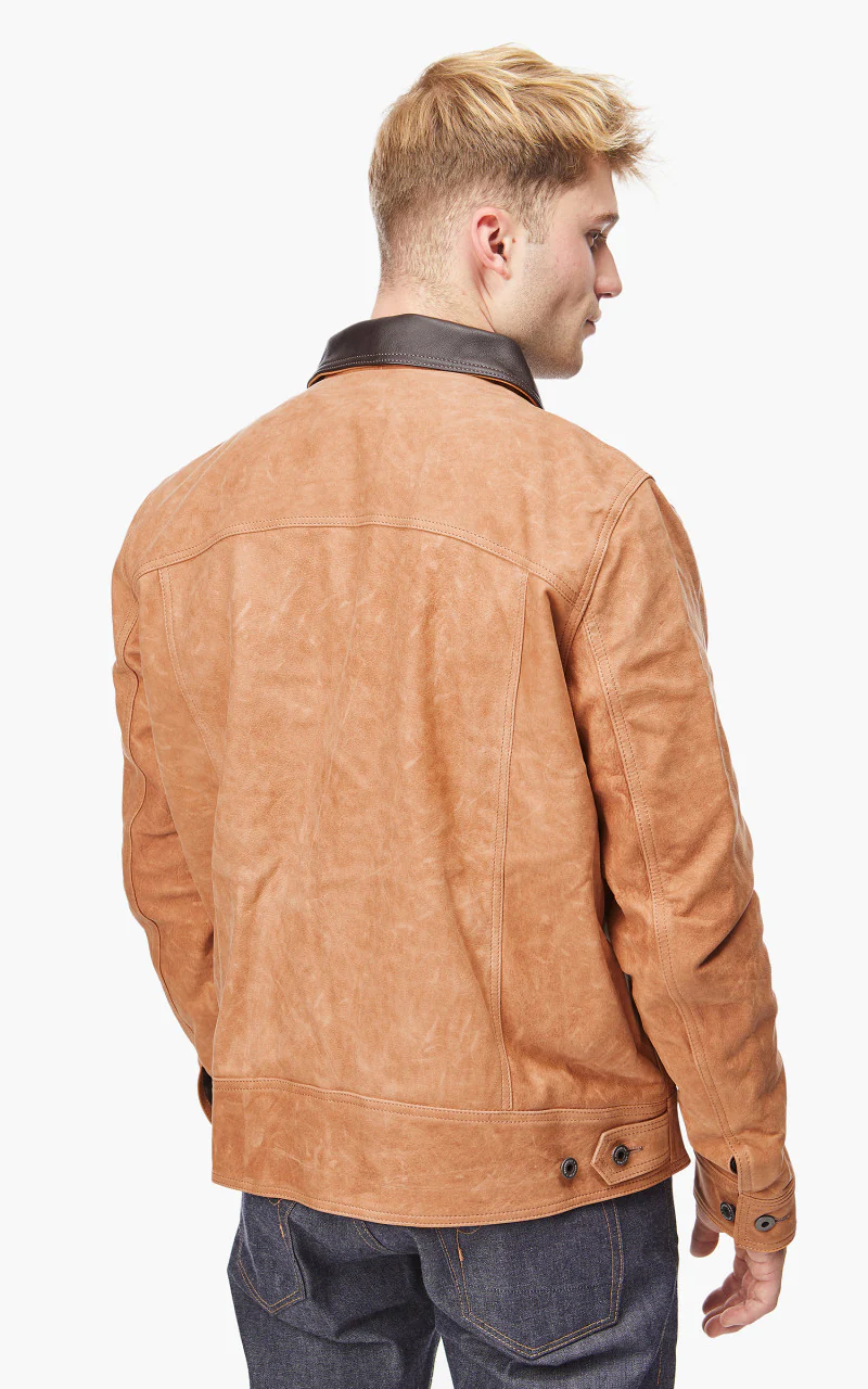 Shangri-La Heritage Terracotta Western Jacket Nubuck - Image 6