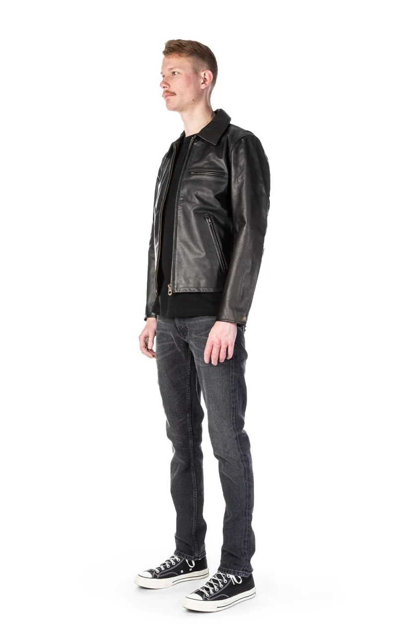 Shangri-La Heritage Varenne Leather Jacket Black - Image 3