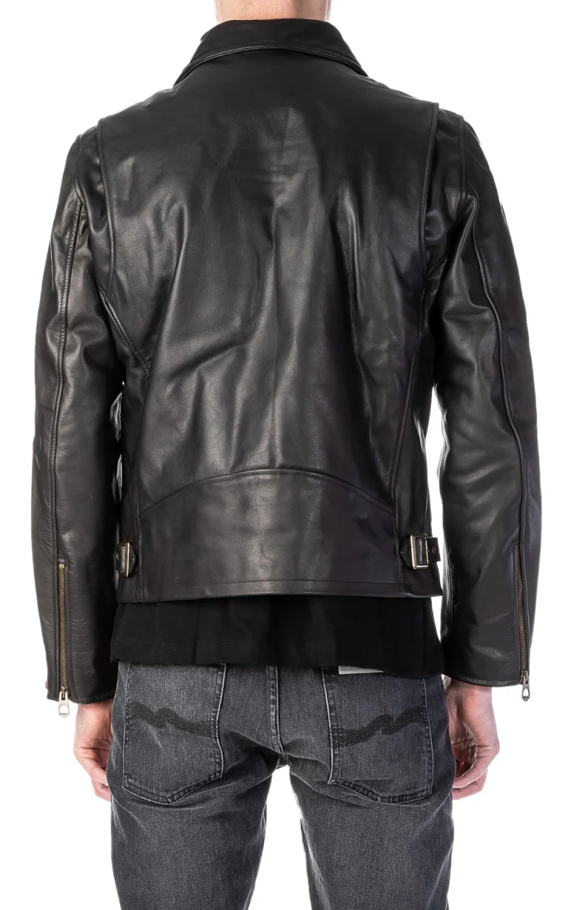Shangri-La Heritage Varenne Leather Jacket Black - Image 4