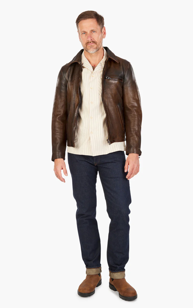 Shangri-La Heritage Varenne Leather Jacket Deserto - Image 2
