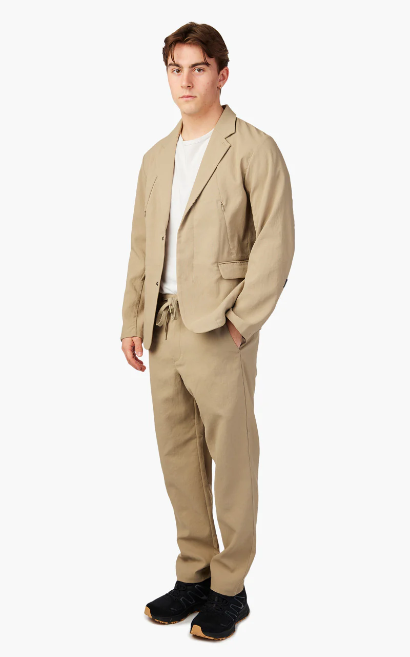 Snow Peak Air Comfort Cloth Jacket Beige - Image 2