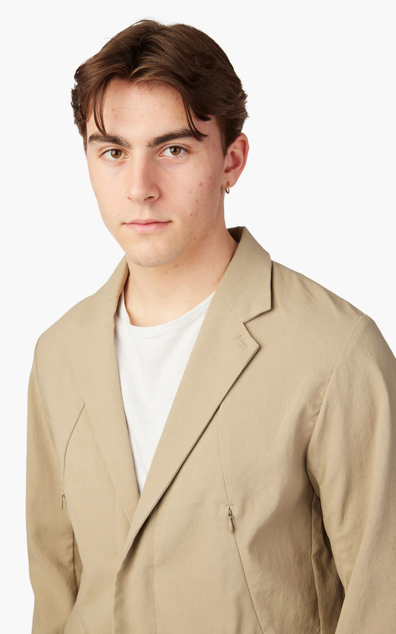 Snow Peak Air Comfort Cloth Jacket Beige - Image 5