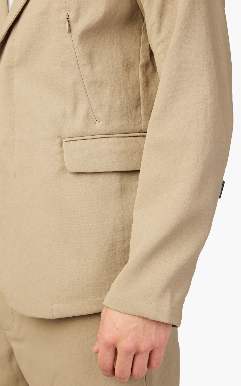 Snow Peak Air Comfort Cloth Jacket Beige - Image 6
