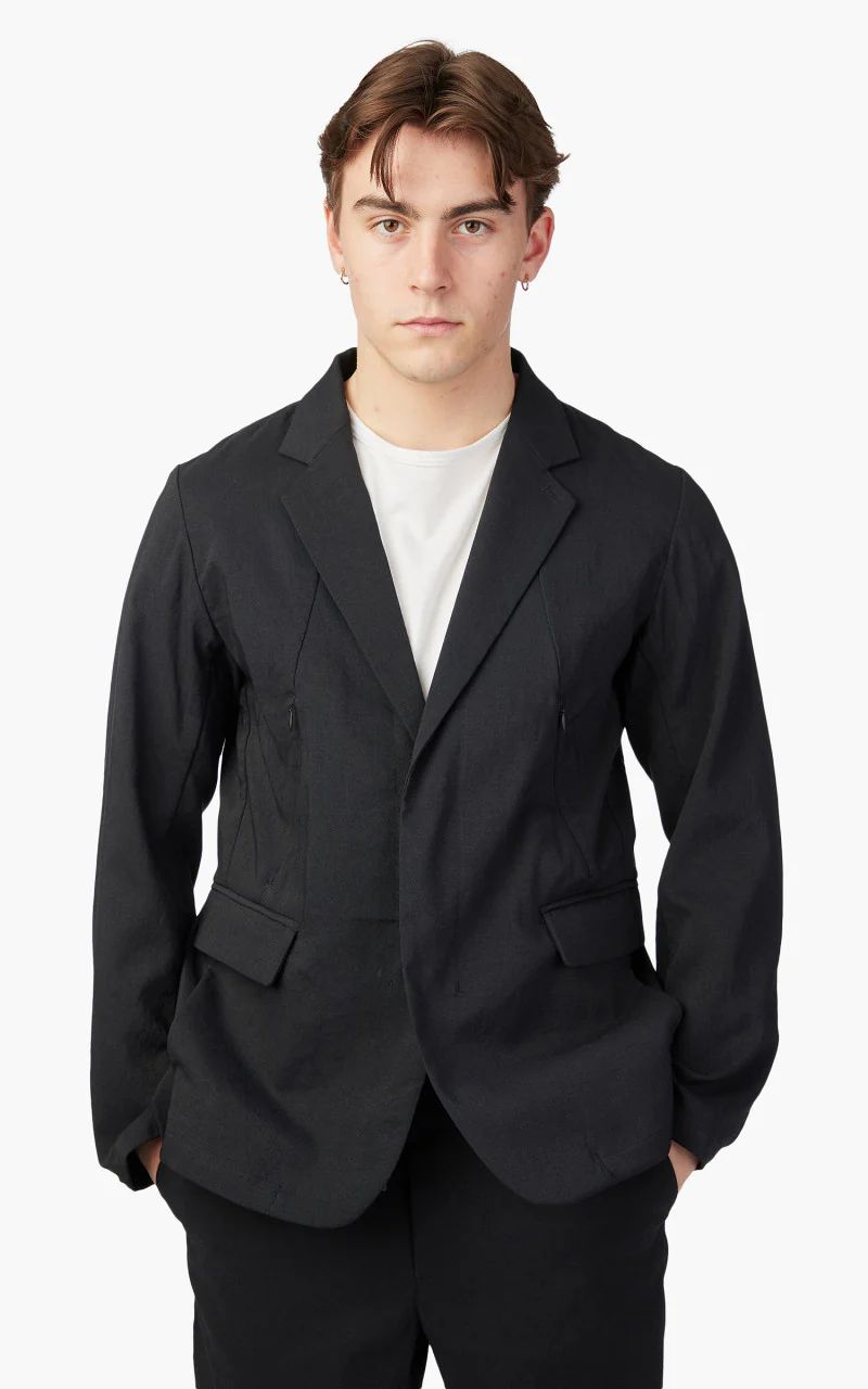 Snow Peak Air Comfort Cloth Jacket Black - Image 4