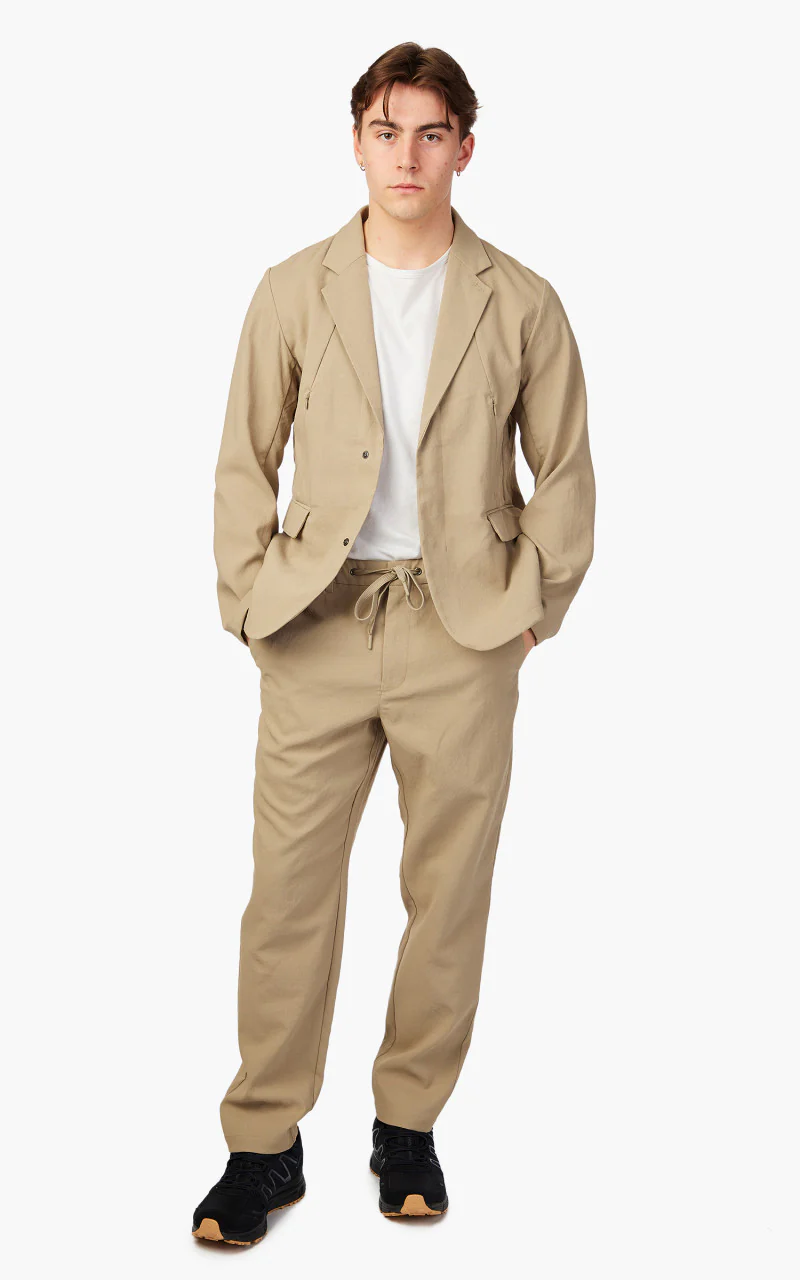 Snow Peak Air Comfort Cloth Pants Beige - Image 2