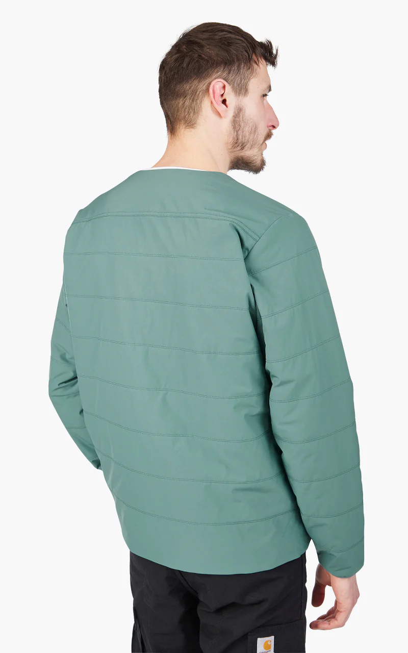 Snow Peak Flexible Insulated Cardigan Balsam Green - Image 5