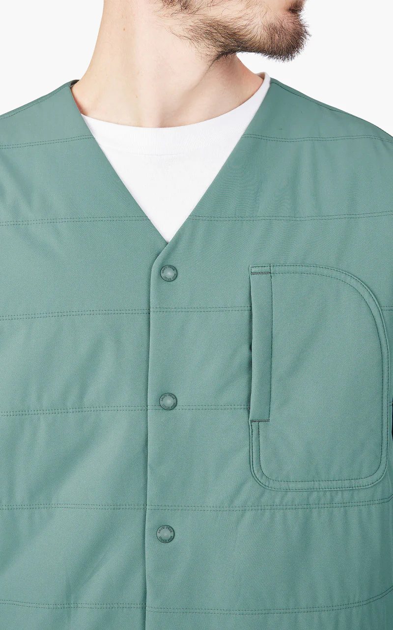 Snow Peak Flexible Insulated Cardigan Balsam Green - Image 6