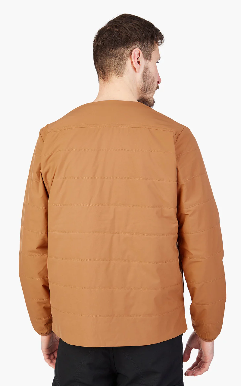 Snow Peak Flexible Insulated Cardigan Brown - Image 5