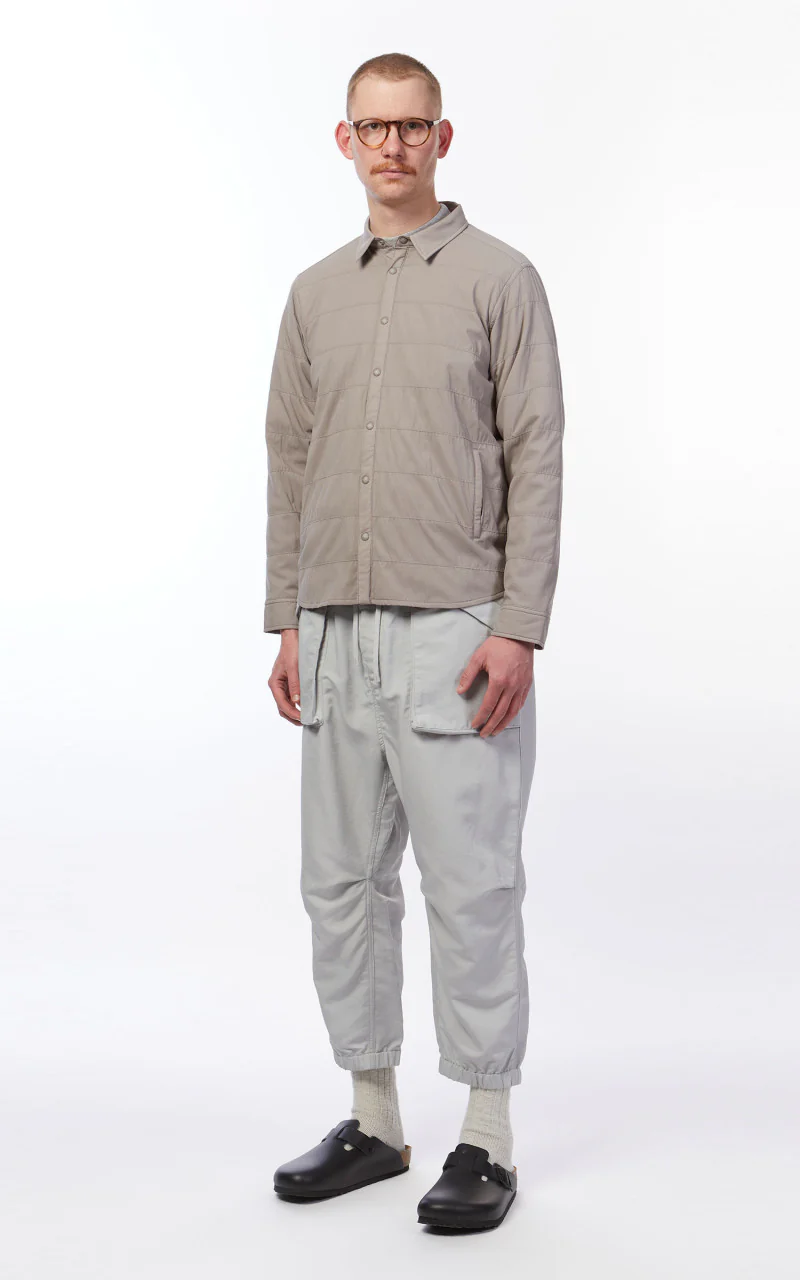 Snow Peak Flexible Insulated Shirt Beige - Image 3